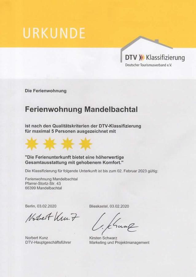 Ferienwohnung Kempf Mandelbachtal Ommersheim المظهر الخارجي الصورة